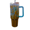 Termo Alto Doble Pared Acero Inoxidable Bob Esponja 1.2L