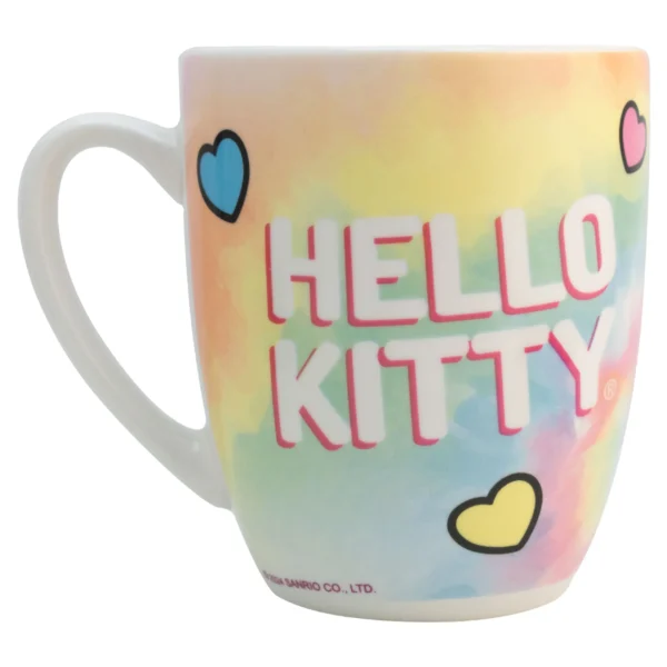Taza Porcelana Multicolor Kitty 330 Ml