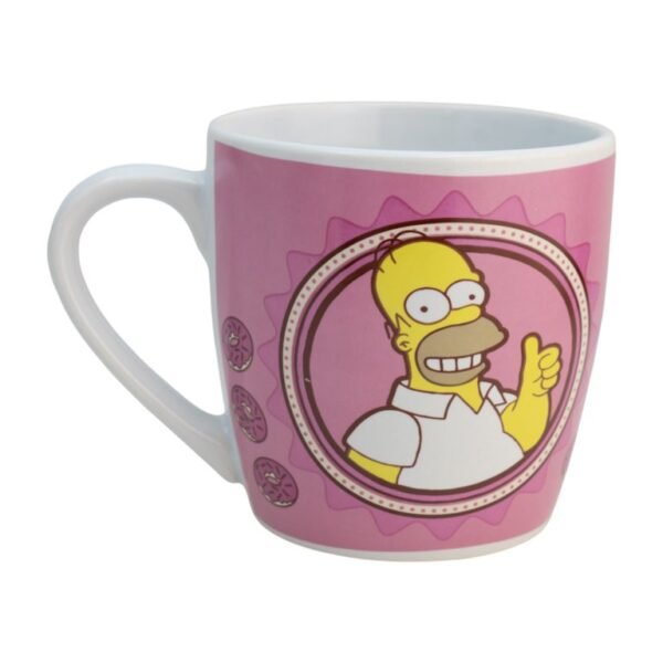 Juego Desayunador 2pzs tazon y tarro Homero Simpson