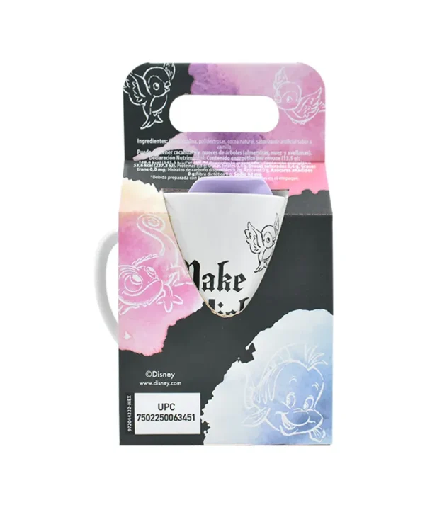 Taza Alta Con Tapa Y Sobre de Cocoa - Blancanieves