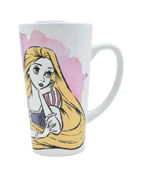 Taza Alta Con Tapa Y Sobre de Cocoa - Rapunzel