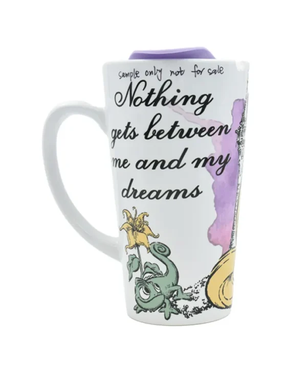 Taza Alta Con Tapa Y Sobre de Cocoa - Rapunzel