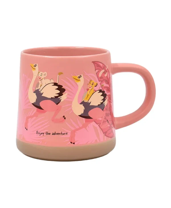 Taza Con Sobre De Cocoa - Simba Y Nala - El Rey León