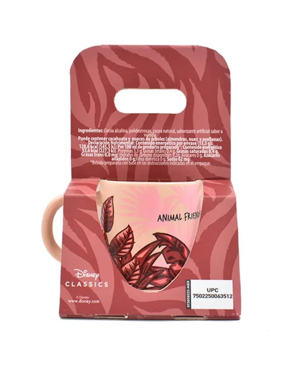Taza Con Sobre De Cocoa - Timón y Pumba - El Rey León