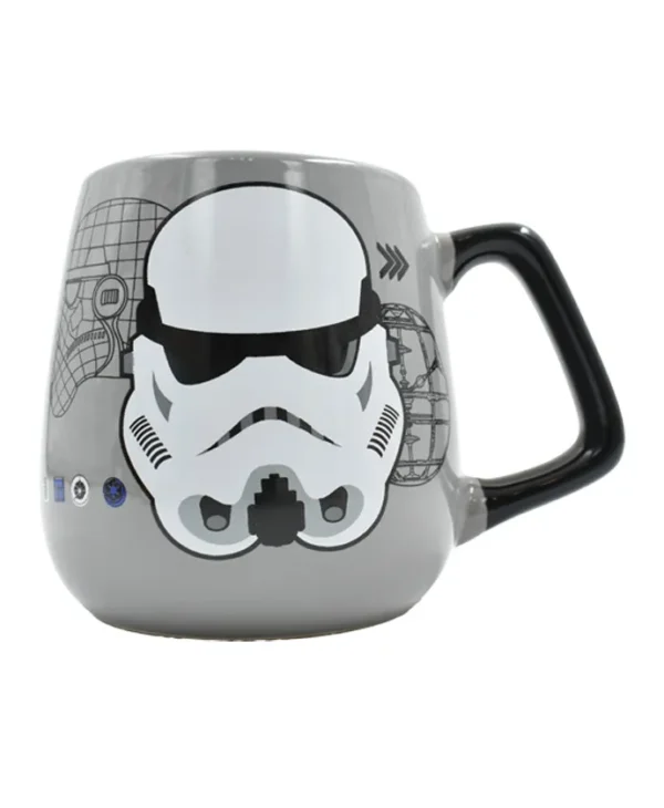 Taza Gota Con Sobre De Cocoa Star Wars - Stormtrooper