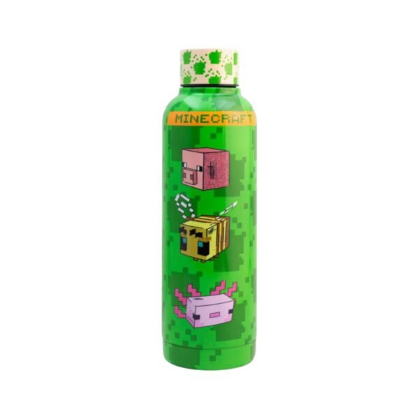 Botella de Acero Inoxidable con Doble Pared Minecraft 510ml
