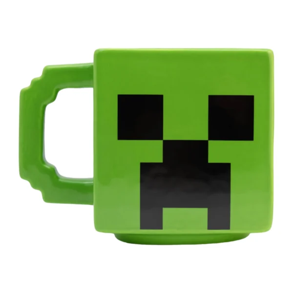 Tarro de Cerámica 3D Minecraft - Creeper 620ml