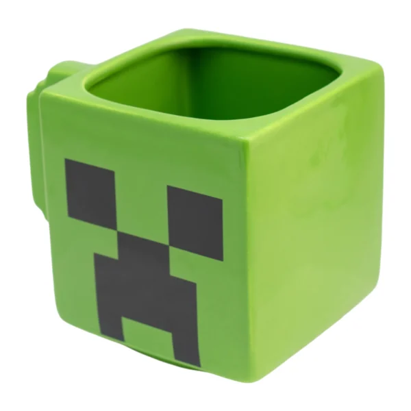 Tarro de Cerámica 3D Minecraft - Creeper 620ml