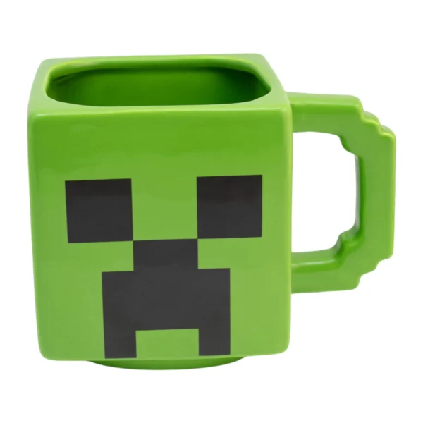 Tarro de Cerámica 3D Minecraft - Creeper 620ml