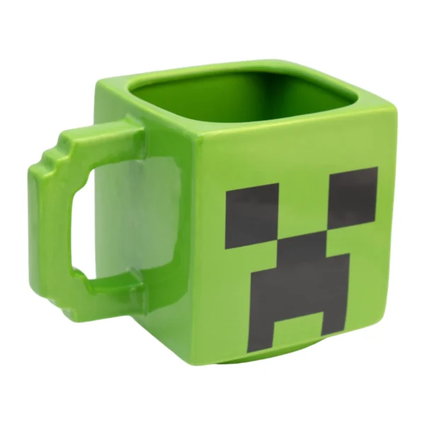 Tarro de Cerámica 3D Minecraft - Creeper 620ml