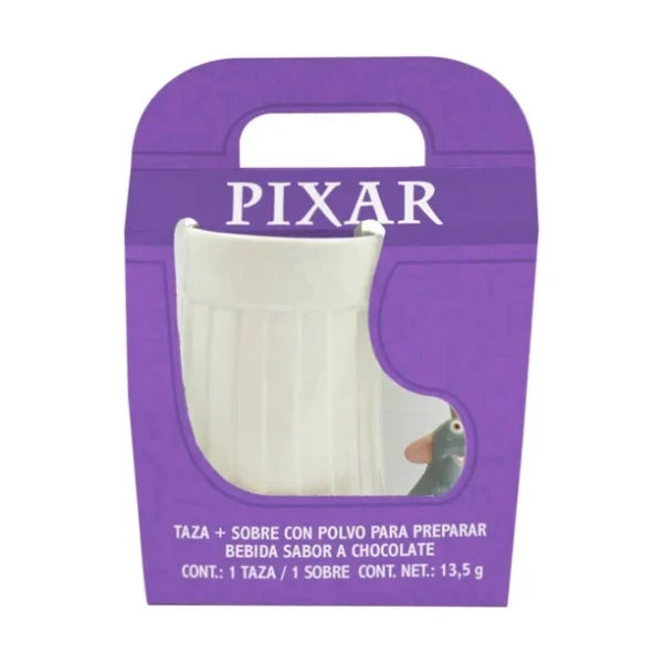 Taza 3D Con Sobre De Cocoa - Ratatouille