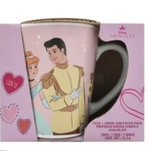 Captura de pantalla 2026-02-10 a las 7.42.04 p. m. Taza Con Sobre De Cocoa - Princesas - La Cenicienta