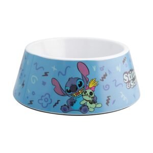 Plato Tazón Para Mascotas 22.5 Cm - Stitch