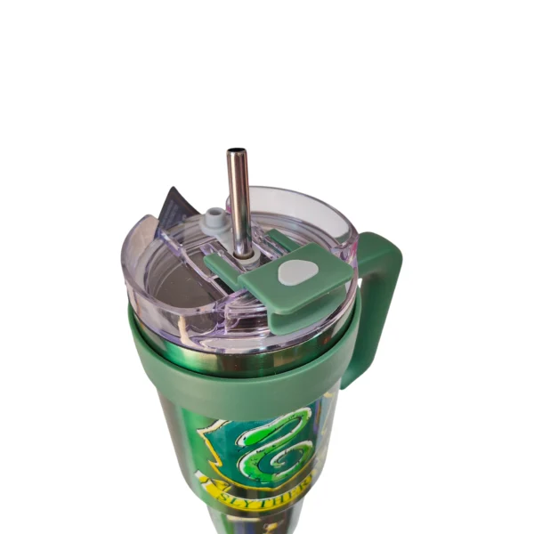 Termo Alto Doble Pared Acero Inoxidable Slytherin - Harry Potter 1.2L