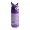 Termo De Acero Inoxidable Kuromi Con Tapa Rosca 350 ml