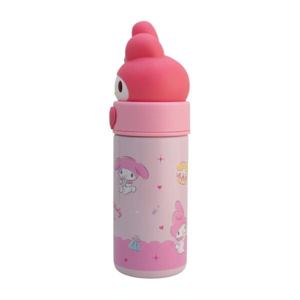 Termo De Acero Inoxidable My Melody - Sanrio Con Tapa Rosca 350 ml