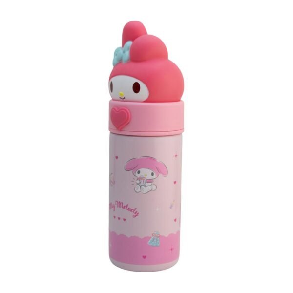 Termo De Acero Inoxidable My Melody - Sanrio Con Tapa Rosca 350 ml