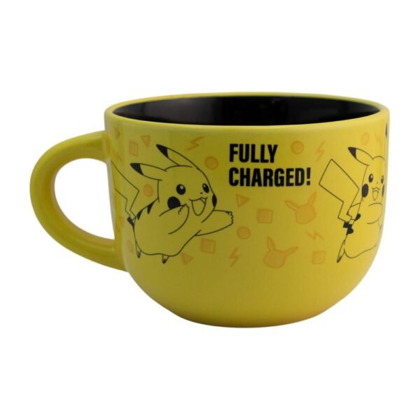 Cerealero De Cerámica Pikachu - Pokemon 820ml
