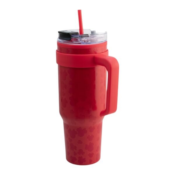 Termo Alto Doble Pared Con Boquilla Y Popote 1.2 L. Minnie