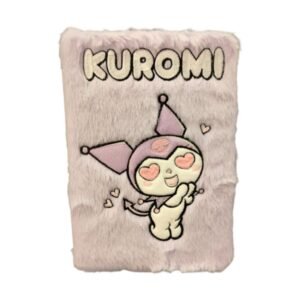 Libreta Premium de Pasta Dura con Stickers de Regalo Kuromi - Sanrio