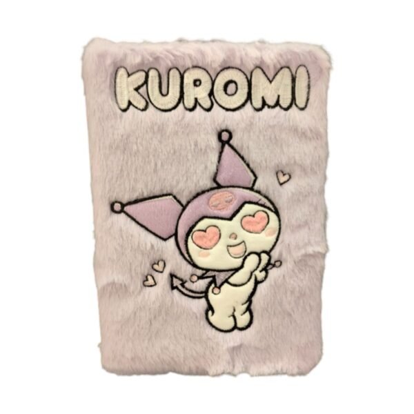 4ad551c2-cf26-4130-8ef0-081ebe741a3d-Photoroom Libreta Premium de Pasta Dura con Stickers de Regalo Kuromi - Sanrio