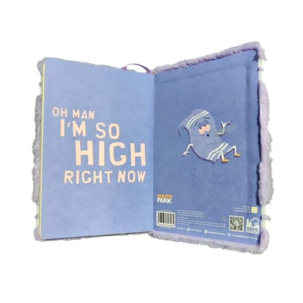 Libreta Premium de Pasta Dura con Stickers de Regalo Toallin - South Park