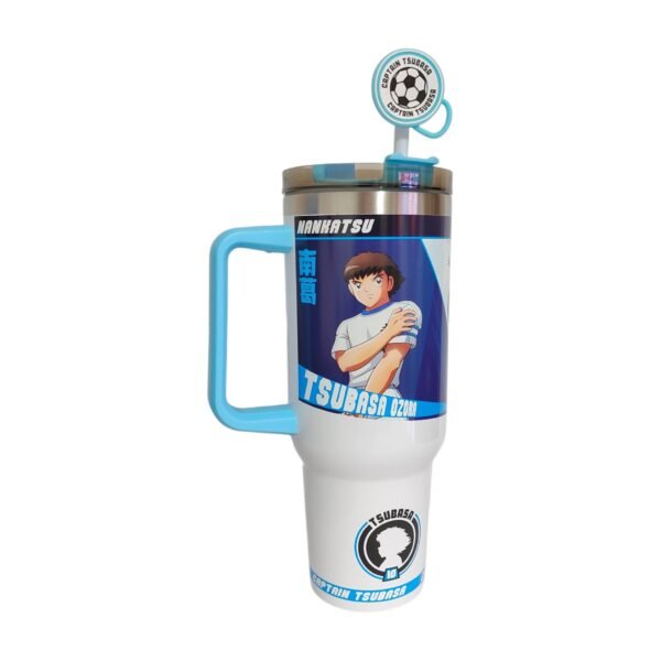 Termo alto 1.1L Acero Inoxidable - Subasa Vs Hiuga - Capitan Tsubasa