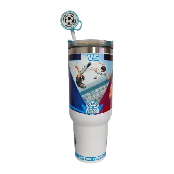 Termo alto 1.1L Acero Inoxidable - Subasa Vs Hiuga - Capitan Tsubasa