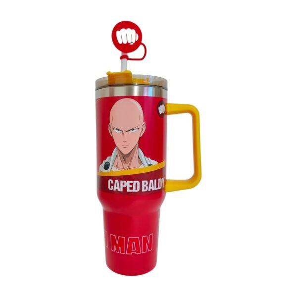 Termo alto 1.1L Acero Inoxidable Saitama - One Punch-Man