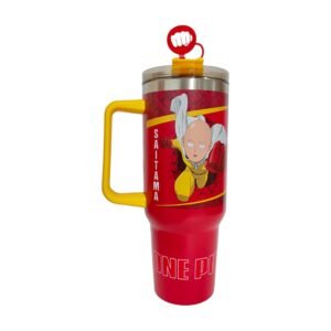 Termo alto 1.1L Acero Inoxidable Saitama - One Punch-Man