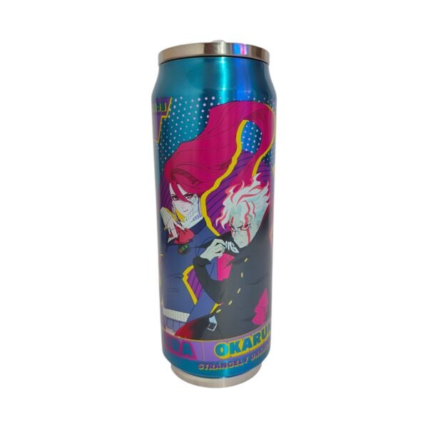 Termo Acero Inoxidable 591 ml Aira & Okarun - Dan Da Dan