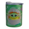 Termo Chico Doble Pared Acero Inoxidable Con Tapa a Presión 350 ml Grogu