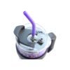 Termo Alto Doble Pared Acero Inoxidable Con Boquilla Y Popote 1.2 L. Kuromi