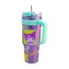Termo Alto Doble Pared Acero Inoxidable Con Boquilla Y Popote 1.2 L. Sanrio