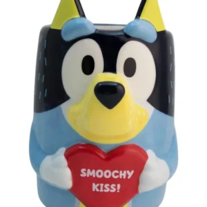 Taza 3D de Cerámica Bluey San Valentin 384ml