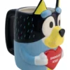 Taza 3D de Cerámica Bluey San Valentin 384ml