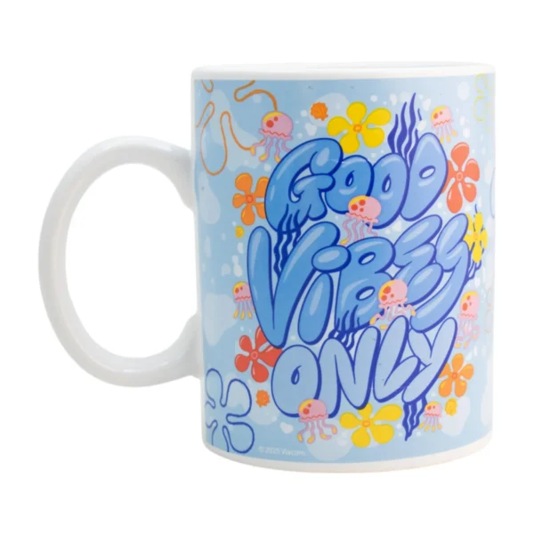 Taza de Cerámica Con Caja de Regalo con Ventana Bob Esponja 480ml