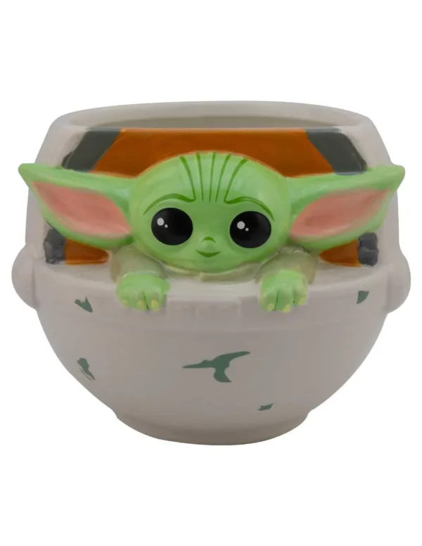 Tarro de Cerámica 3D Grogu Mandalorian 591ml