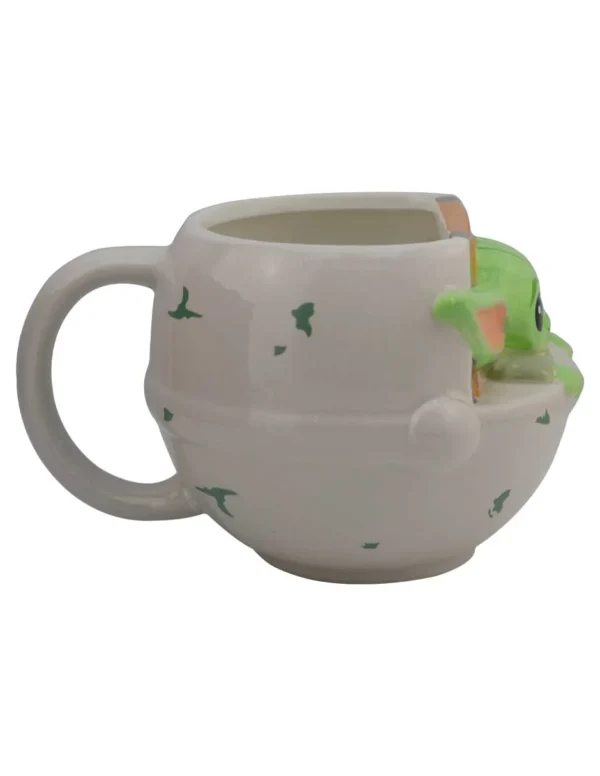 Tarro de Cerámica 3D Grogu Mandalorian 591ml