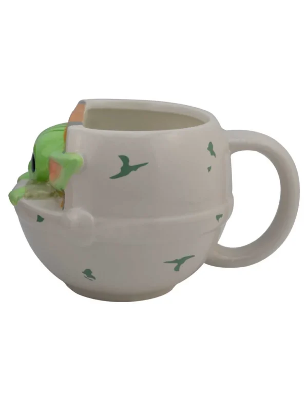 Tarro de Cerámica 3D Grogu Mandalorian 591ml