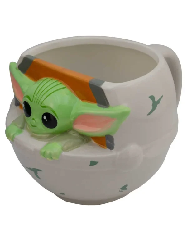 Tarro de Cerámica 3D Grogu Mandalorian 591ml