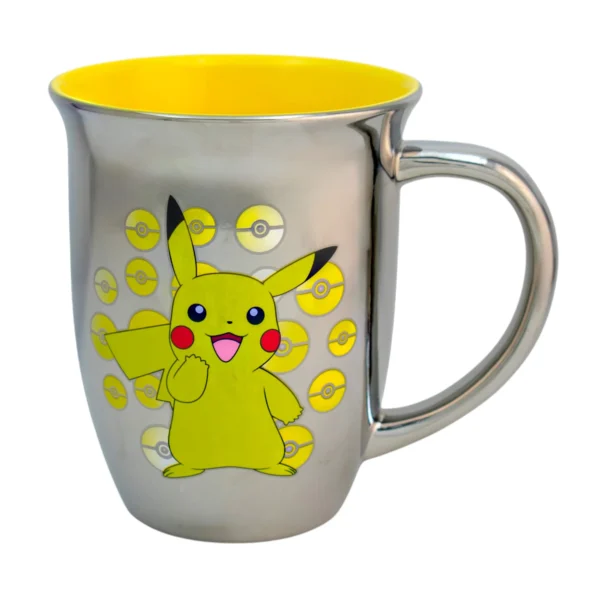 Taza de Cerámica Iridiscente Pikachu 470ml