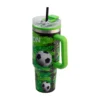 Termo Alto Doble Pared Con Boquilla Y Popote 1.2 L. Mundial