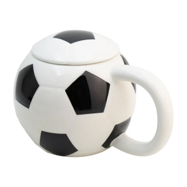 Taza Balón De Fútbol Soccer 350 ml Con Tapa – Edición Mundial