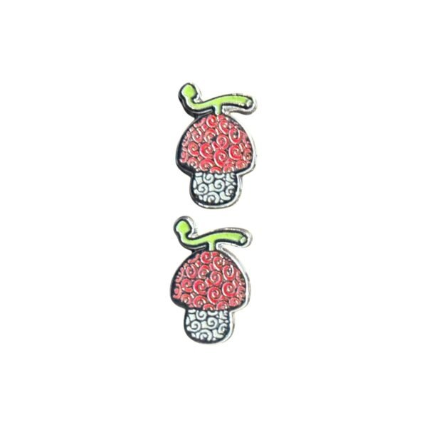 Set Aretes - Set 3 Pares One Piece - Frutas Del Diablo Edición Limitada