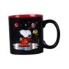Tarro de Cerámica Metálico Snoopy Espacial 591ml