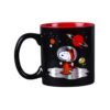 Tarro de Cerámica Metálico Snoopy Espacial 591ml