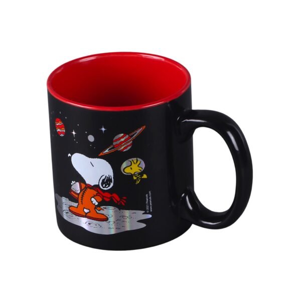 Tarro de Cerámica Metálico Snoopy Espacial 591ml