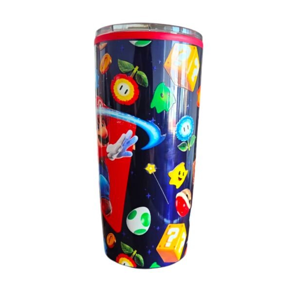 Termo Mediano Doble Pared Mario Galaxia La Pelicula