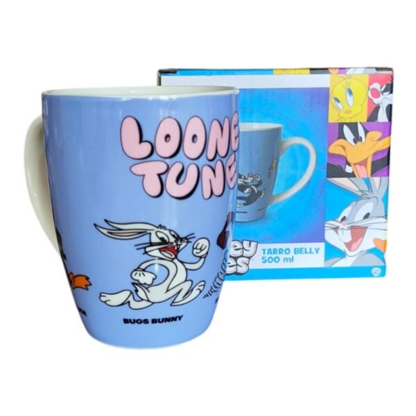 Tarro Belly Porcelana Looney Toons 500ml
